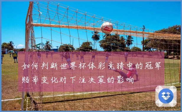 如何判断世界杯体彩竞猜中的冠军赔率变化对下注决策的影响
