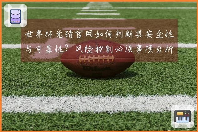 世界杯竞猜官网如何判断其安全性与可靠性？风险控制必读事项分析